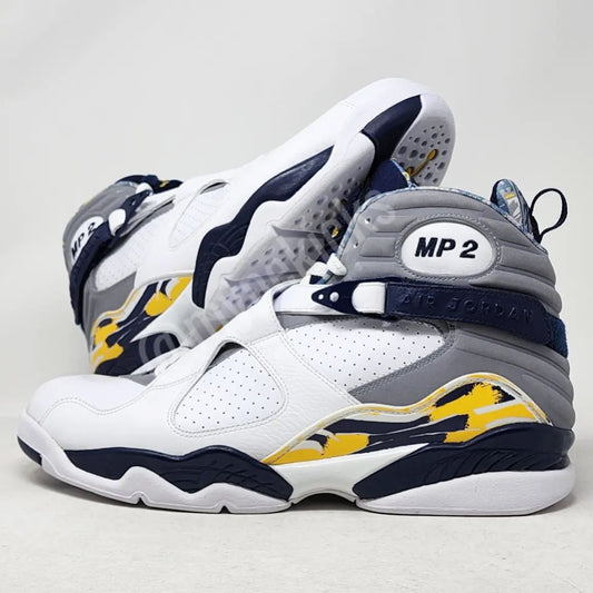 Air Jordan 08 Retro - Mickael Pietrus Golden State Warriors PE