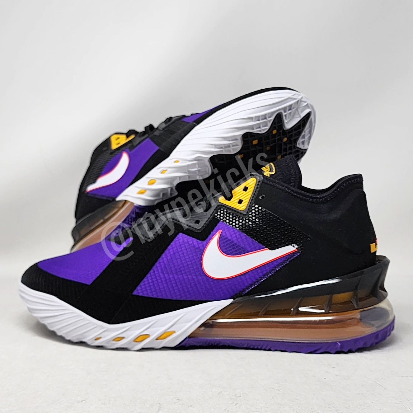 Nike LeBron 18 Low Terra Lakers Player Exclusive mypekicks