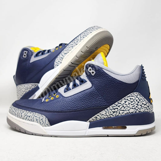 Air Jordan 03 Retro - Michigan Wolverines PE