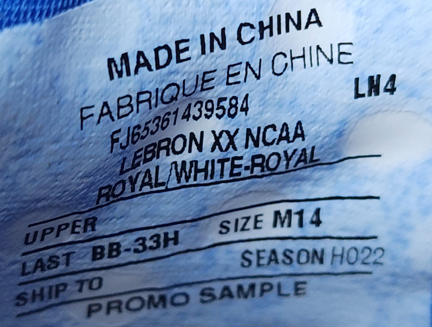 Nike LeBron 20 - Kentucky Wildcats PE