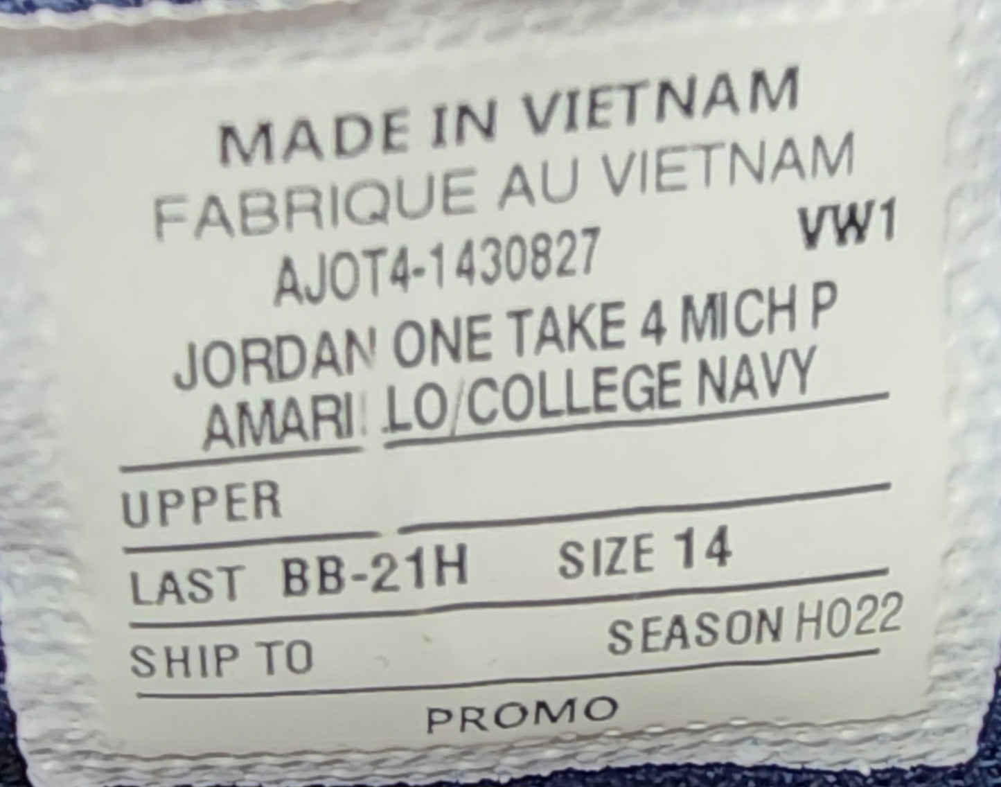 Jordan Westbrook One Take 4 - Michigan Wolverines PE