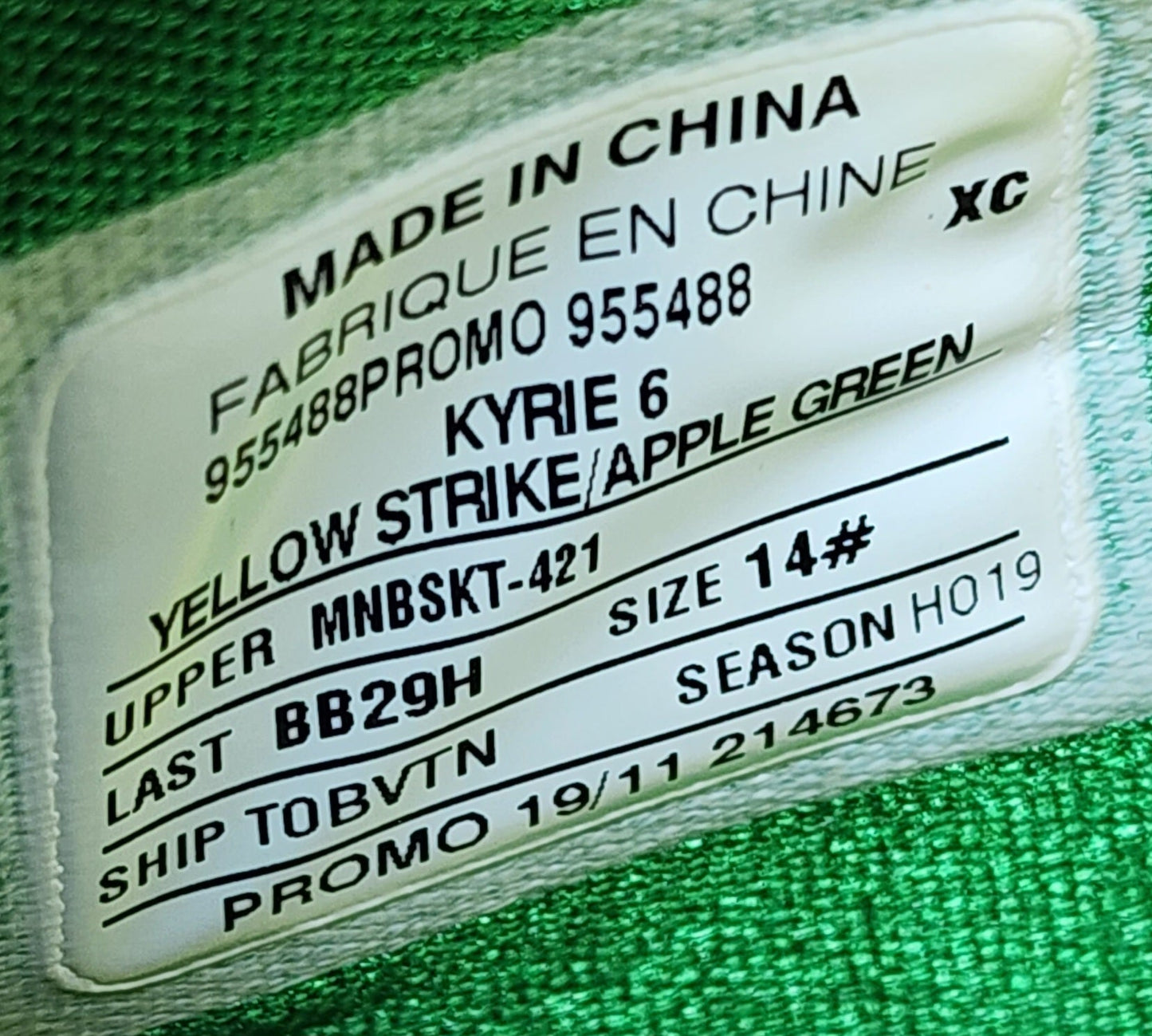 Nike Kyrie 6 - Oregon Ducks PE