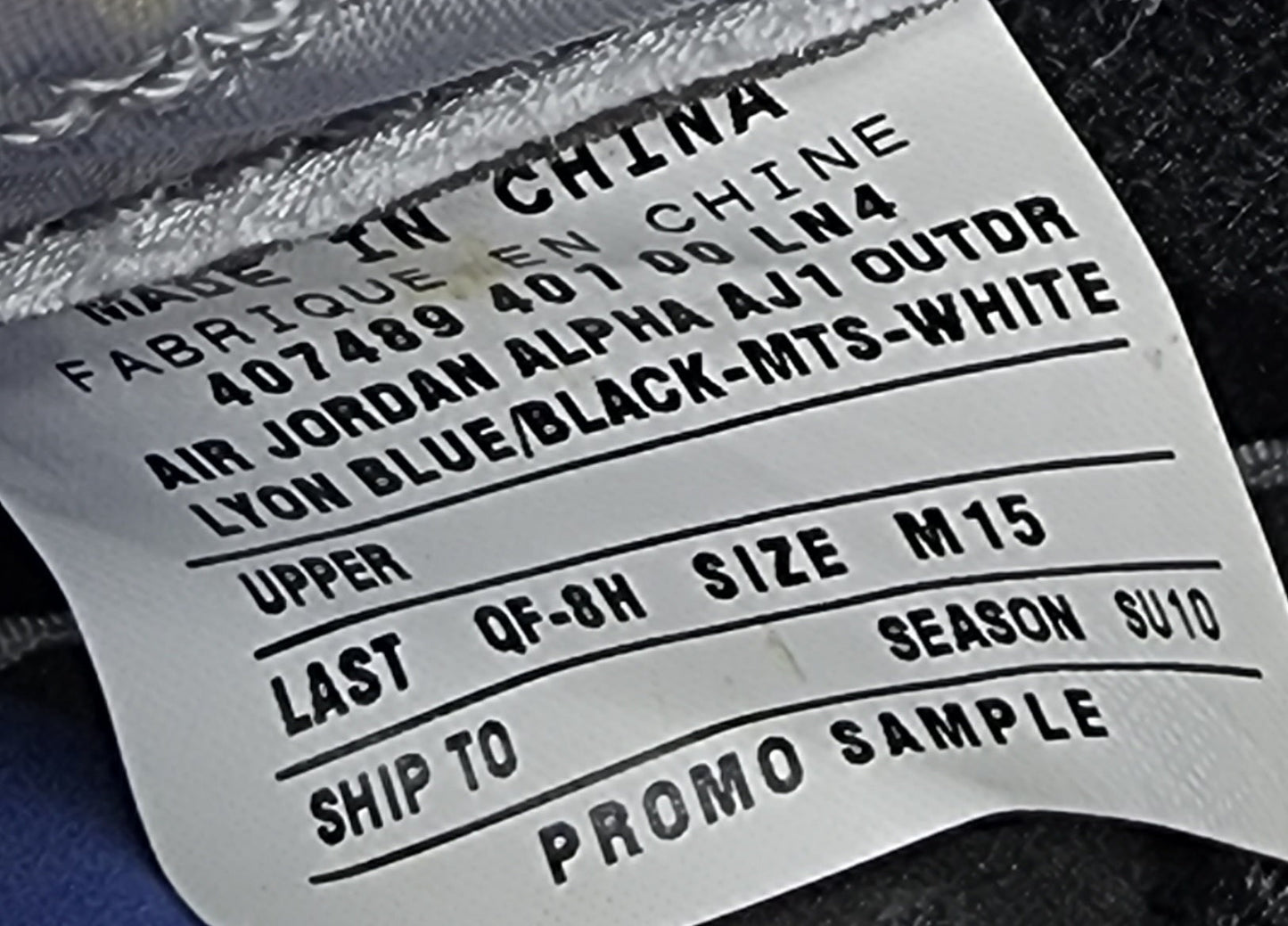 Air Jordan 01 Alpha Outdoor - CC Sabathia New York Yankees PE