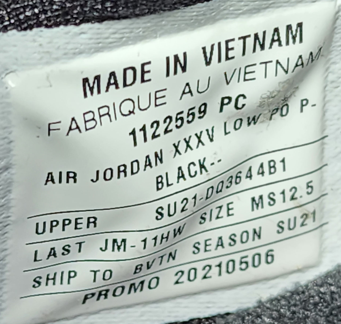 Air Jordan 35 Low - Chris Paul Phoenix Suns PE