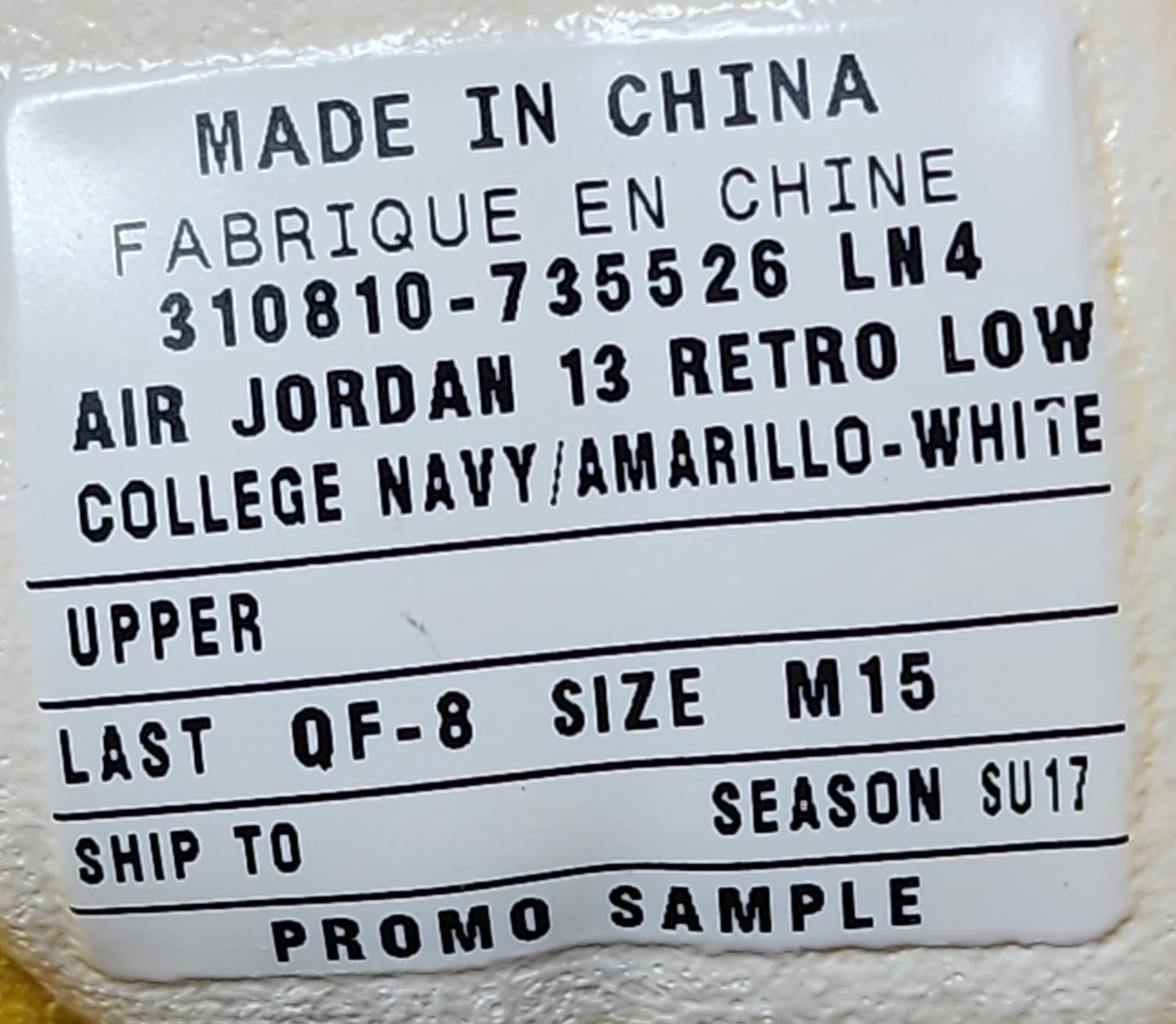Air Jordan 13 Retro Low - Michigan Wolverines PE