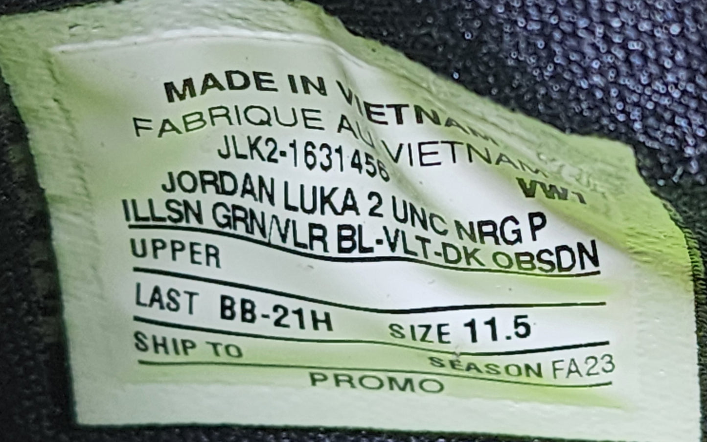 Jordan Luka 2 - UNC Tar Heels "Origin Story" PE