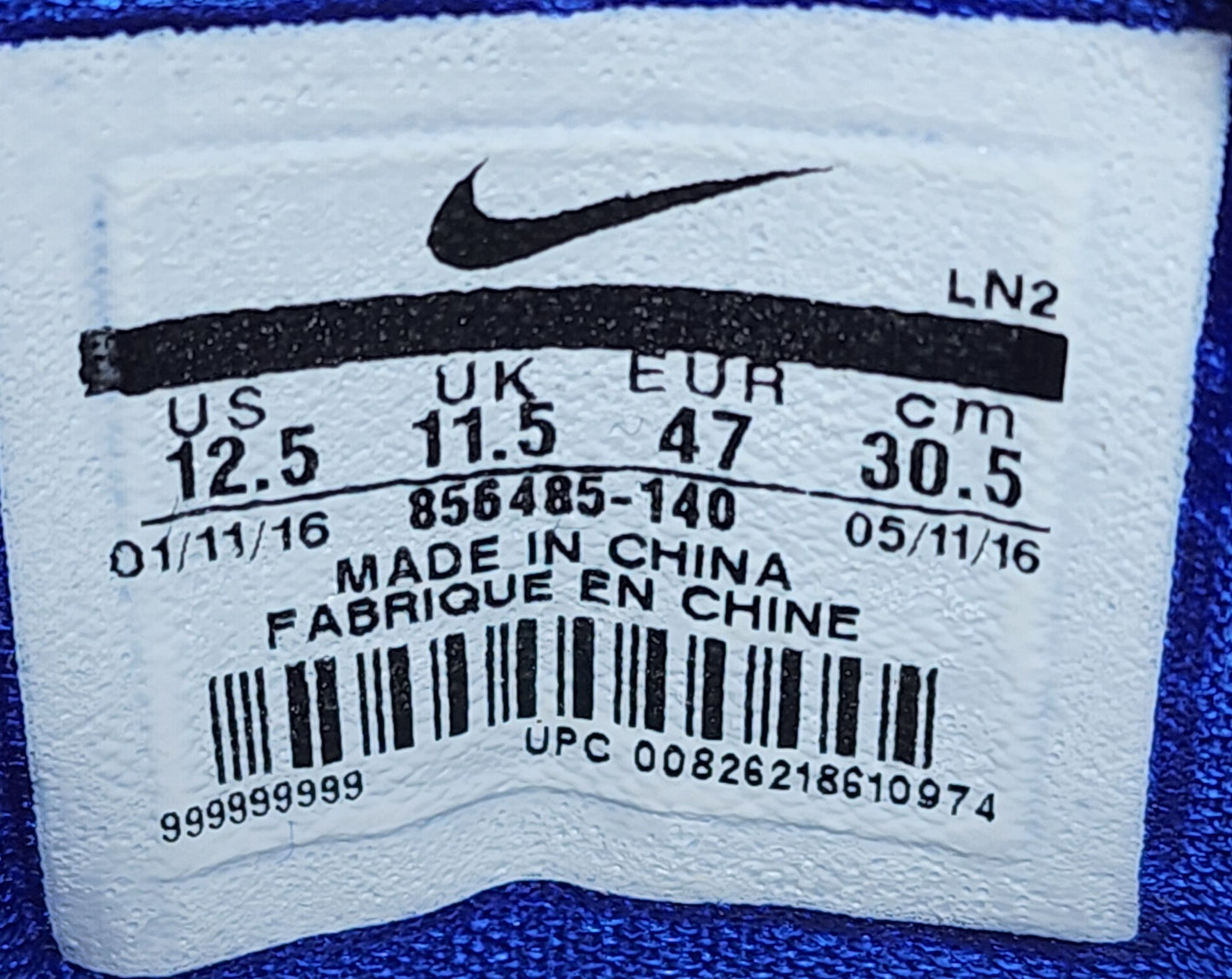 Nike Kobe 11 TB PROMO - White/Game Royal