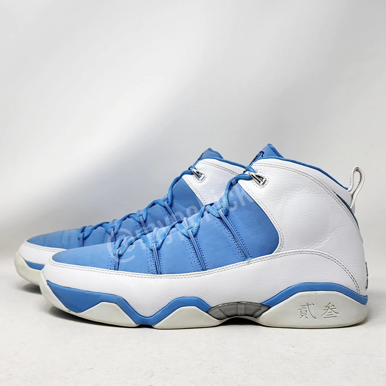 Air Jordan 9.5 Team - UNC Tar Heels PE