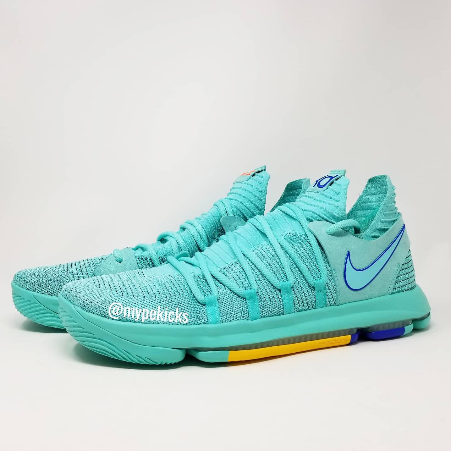 Nike KD 10 - Kevin Durant Golden State Warriors PE