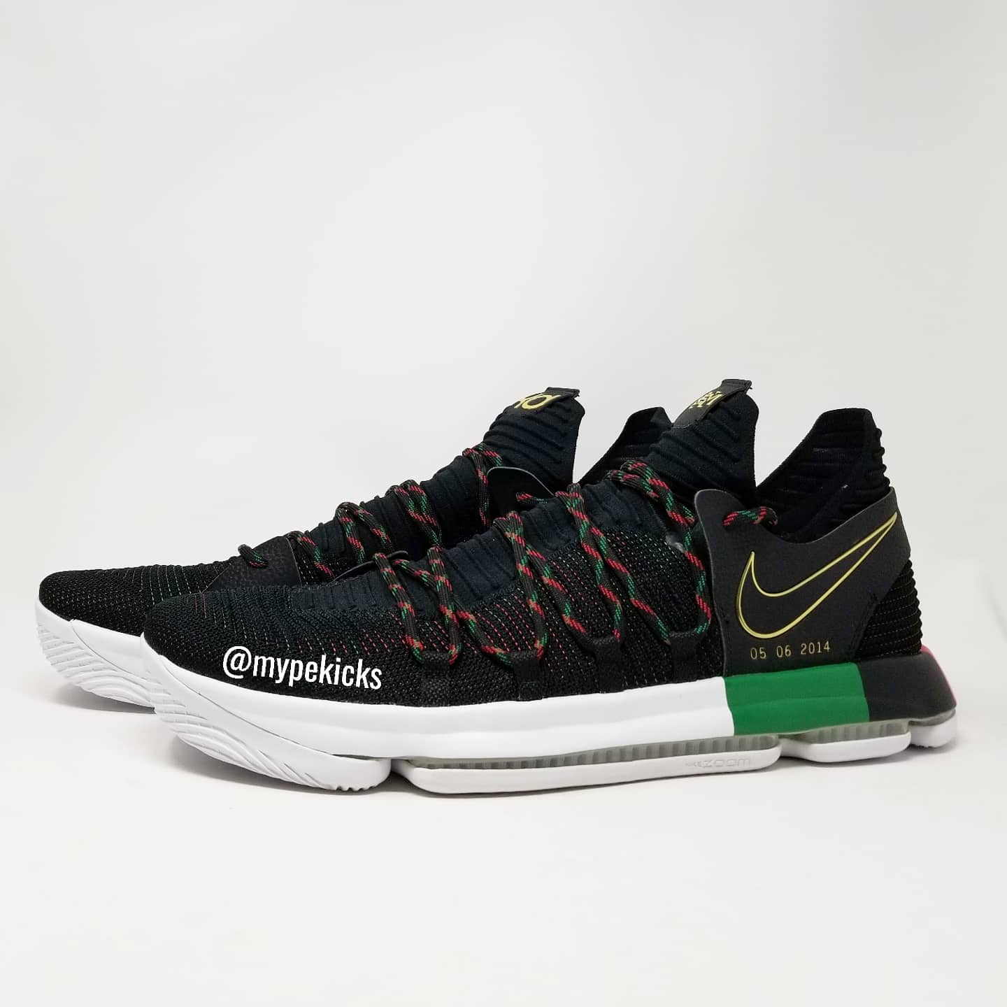 Nike KD 10 - Kevin Durant Golden State Warriors PE