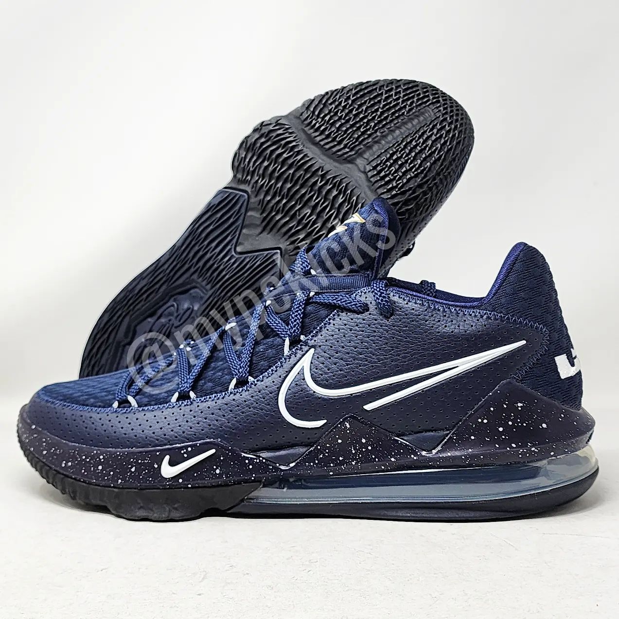 Nike LeBron 17 Low - Akron Zips PE