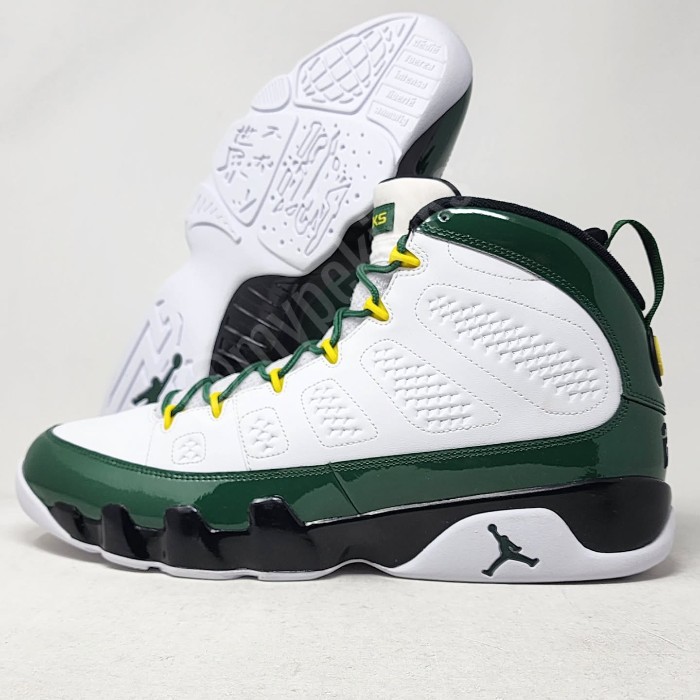 Air Jordan 09 Retro - Oregon Ducks PE
