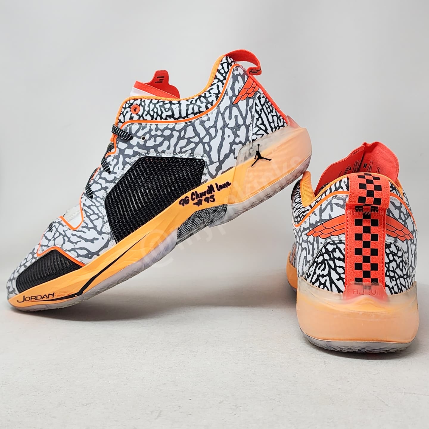 Air Jordan 37 Low - Bam Adebayo Miami Heat PE