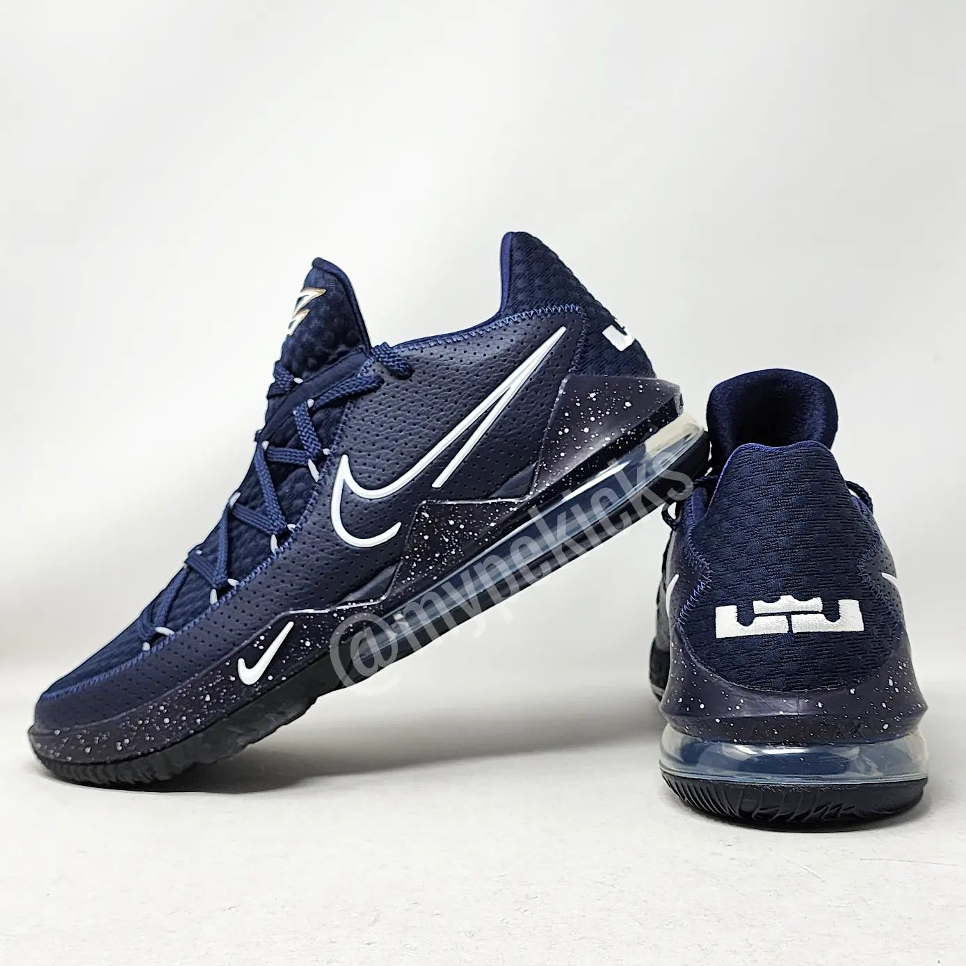 Nike LeBron 17 Low - Akron Zips PE