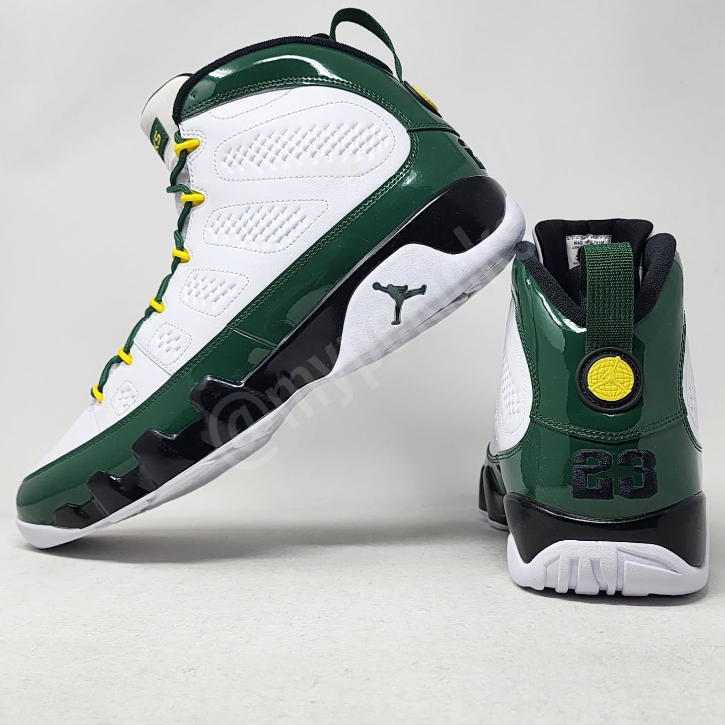 Air Jordan 09 Retro - Oregon Ducks PE