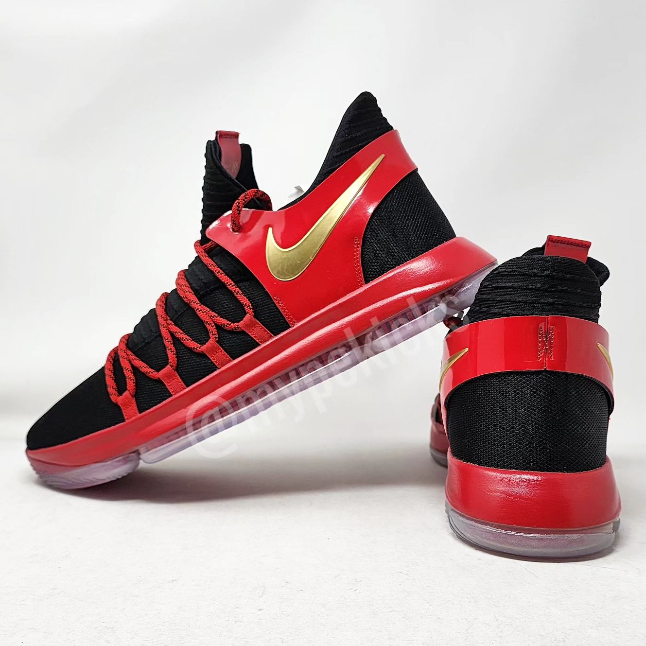 Nike KD 10 - Kevin Durant Golden State Warriors PE