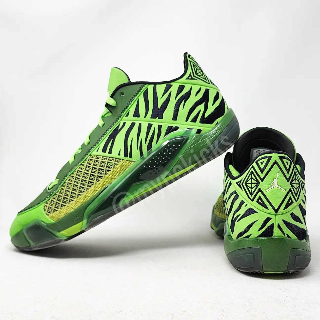 Air Jordan 38 Low - Bam Adebayo "Green Safari" PE