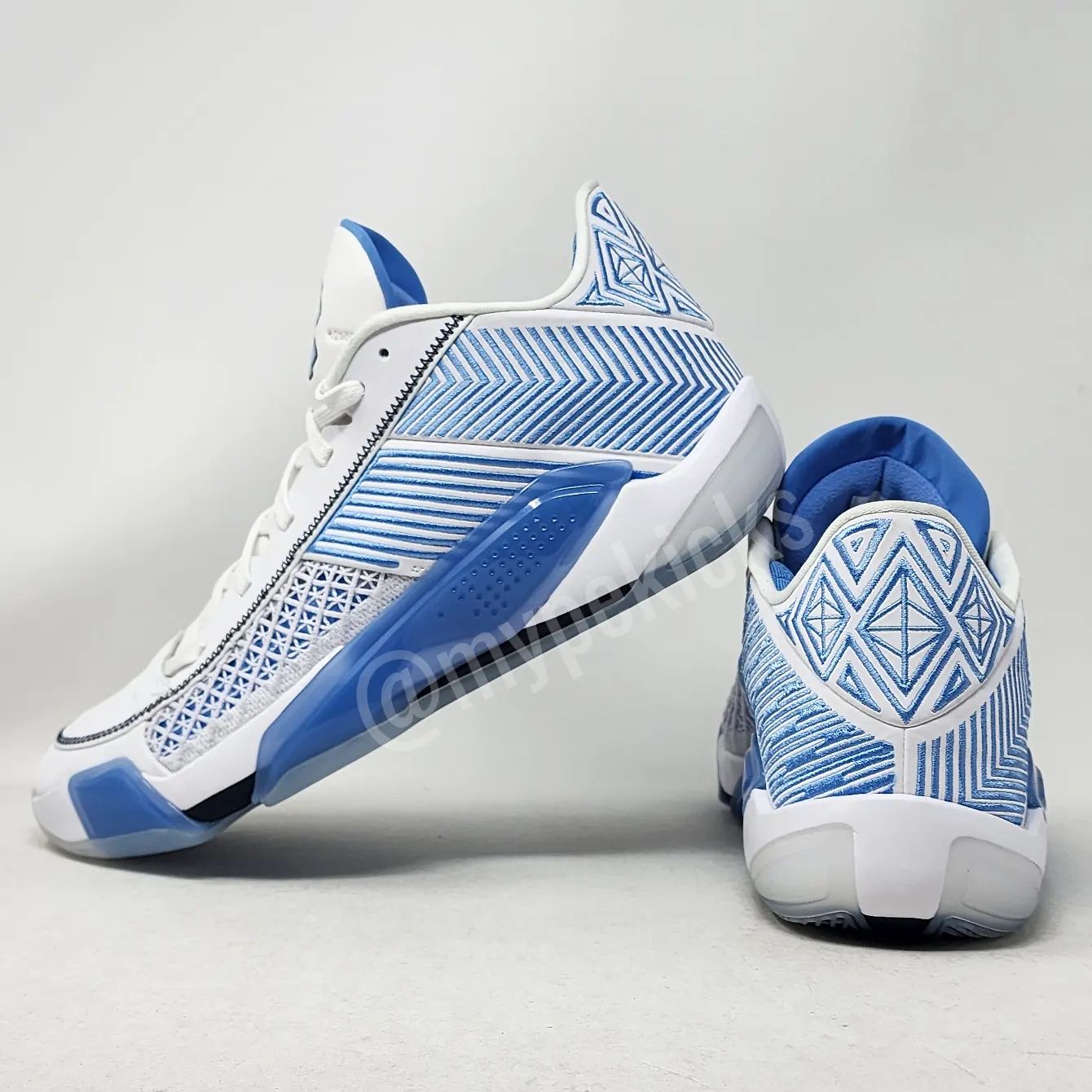 Air Jordan 38 Low - UNC Tar Heels PE