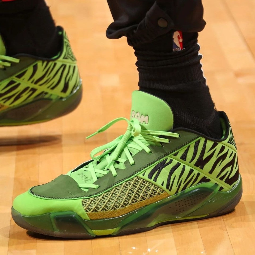 Air Jordan 38 Low - Bam Adebayo "Green Safari" PE
