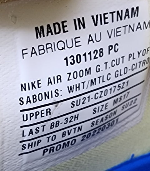 Nike G.T. Cut - Domantas Sabonis Indiana Pacers PE