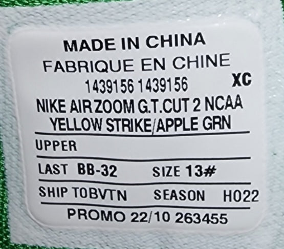 Nike G.T. Cut 2 - Oregon Ducks PE