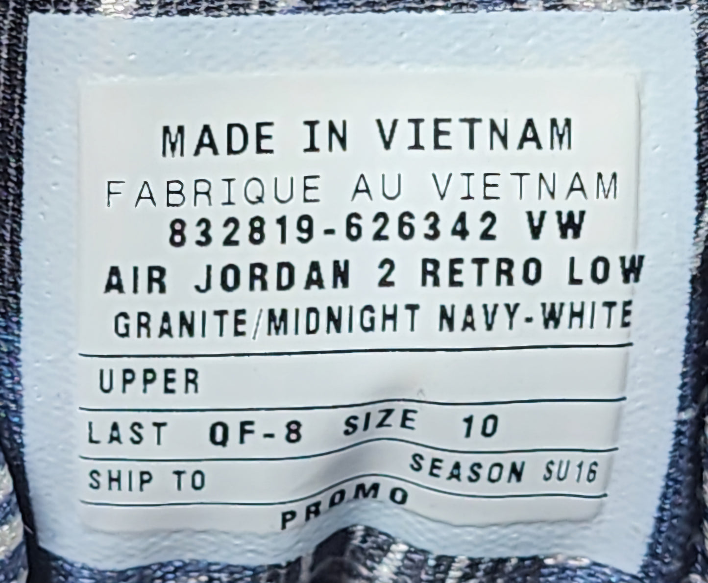 Air Jordan 2 Retro Low - Georgetown Hoyas PE