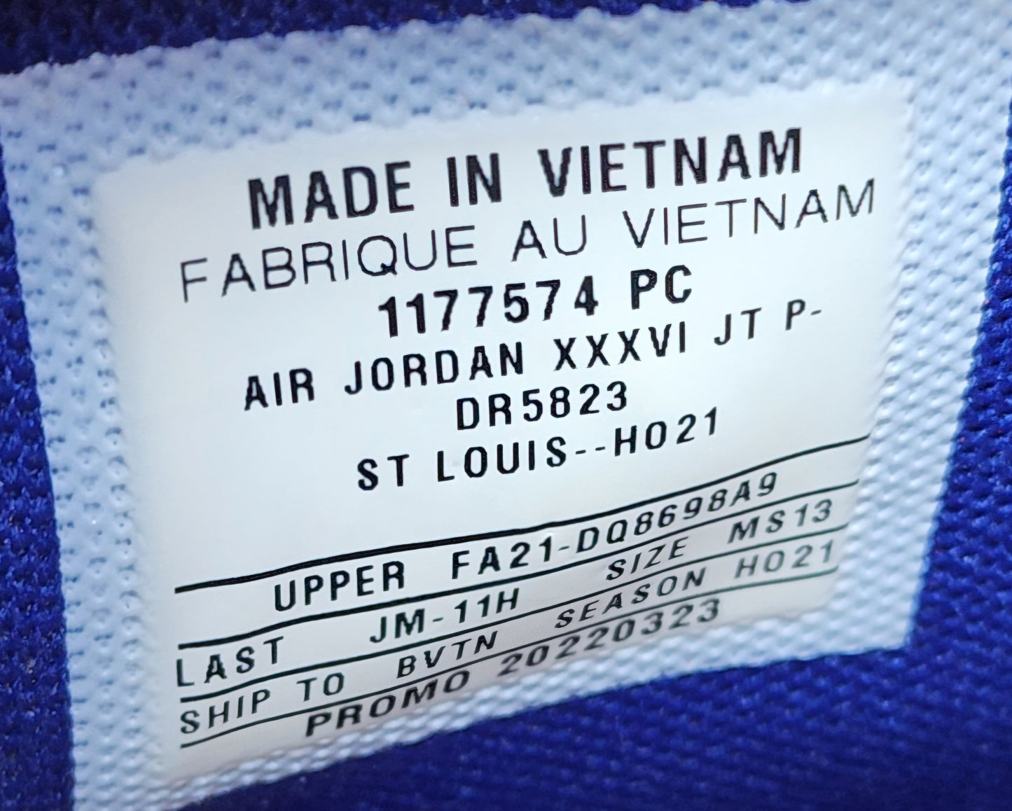 Air Jordan 36 - Jayson Tatum "St. Louis" PE