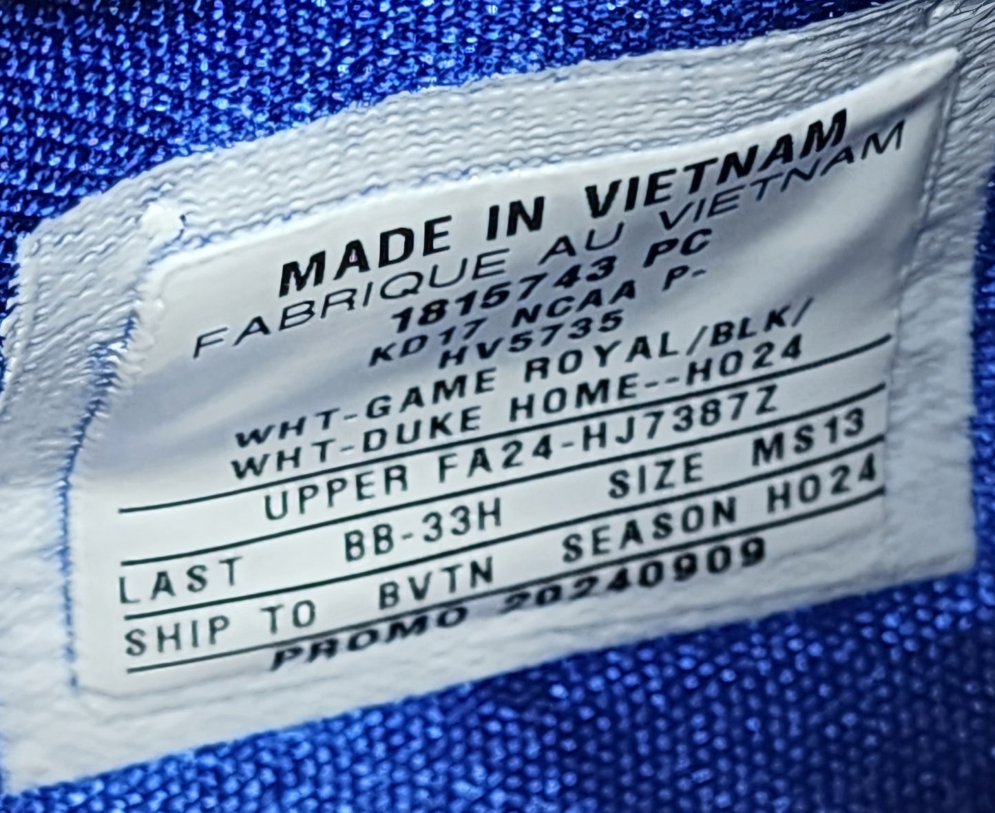 Nike KD 17 - Duke Blue Devils PE