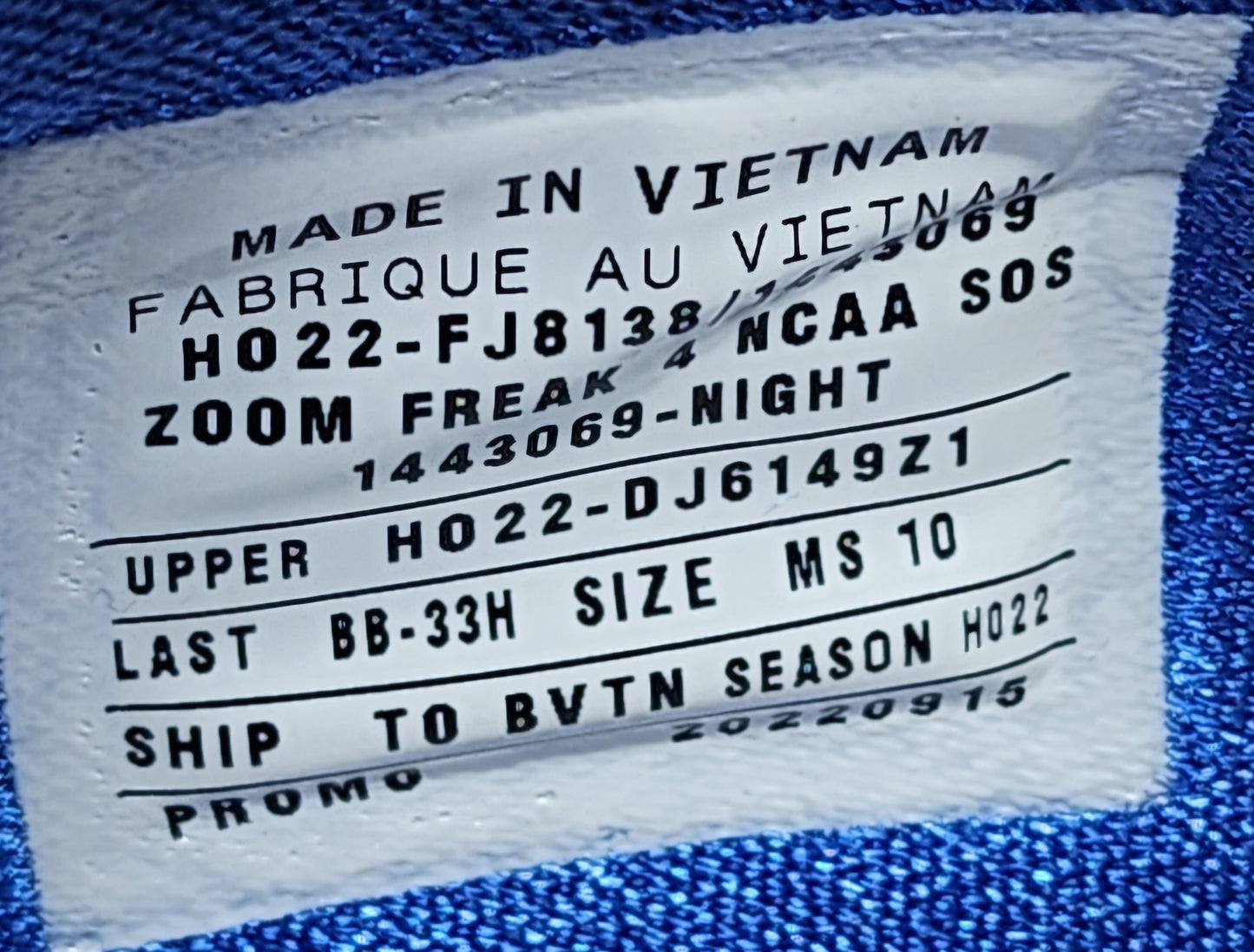 Nike Zoom Freak 4 - Kentucky Wildcats PE