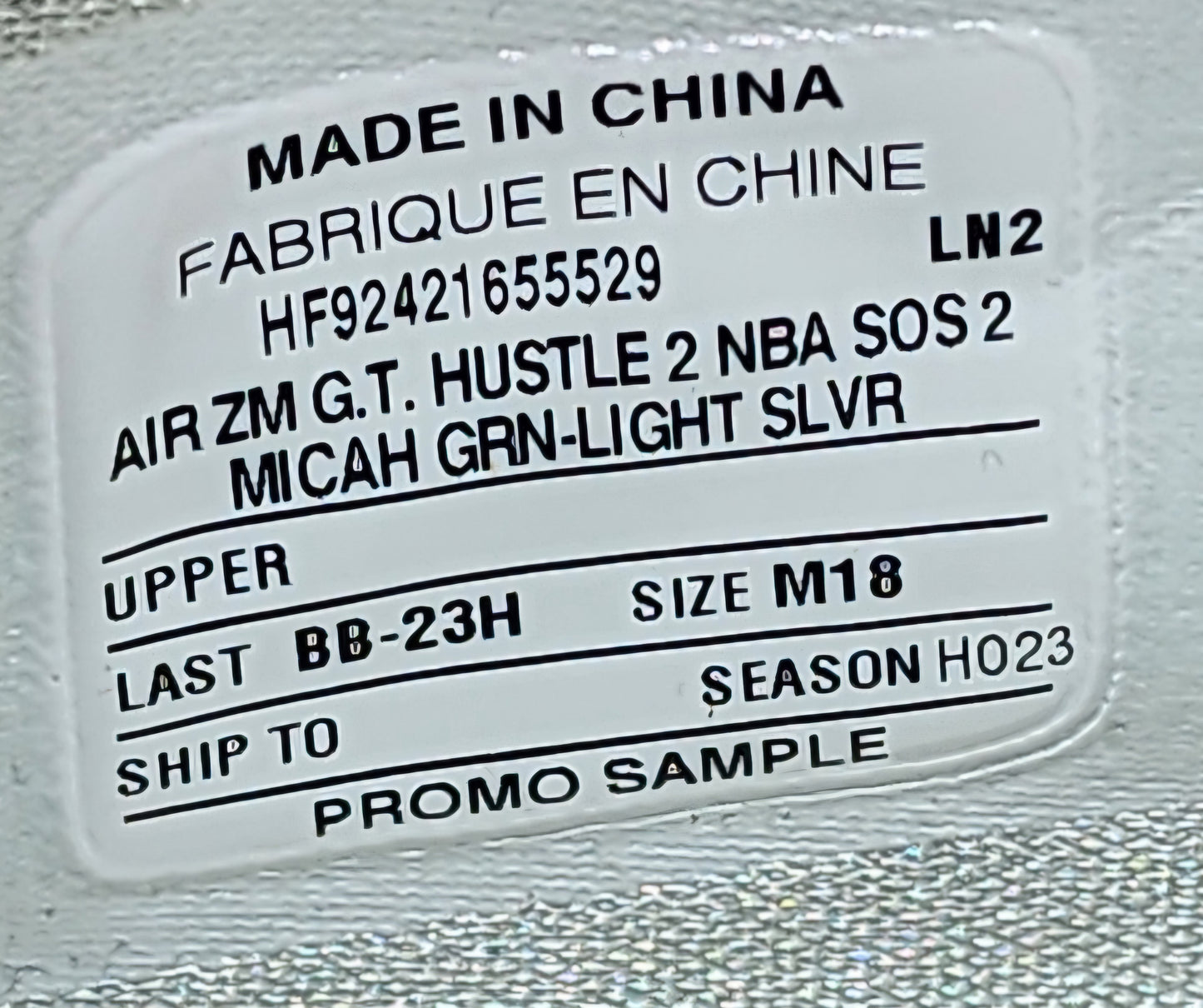 Nike Air Zoom G.T. Hustle 2 - Kevin Love Miami Heat PE