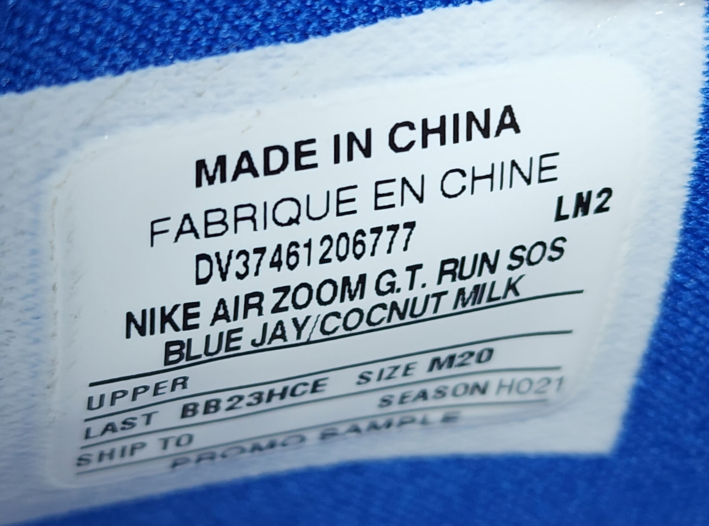 Nike Zoom G.T. Run - Rudy Gobert "Blue Jay" PE