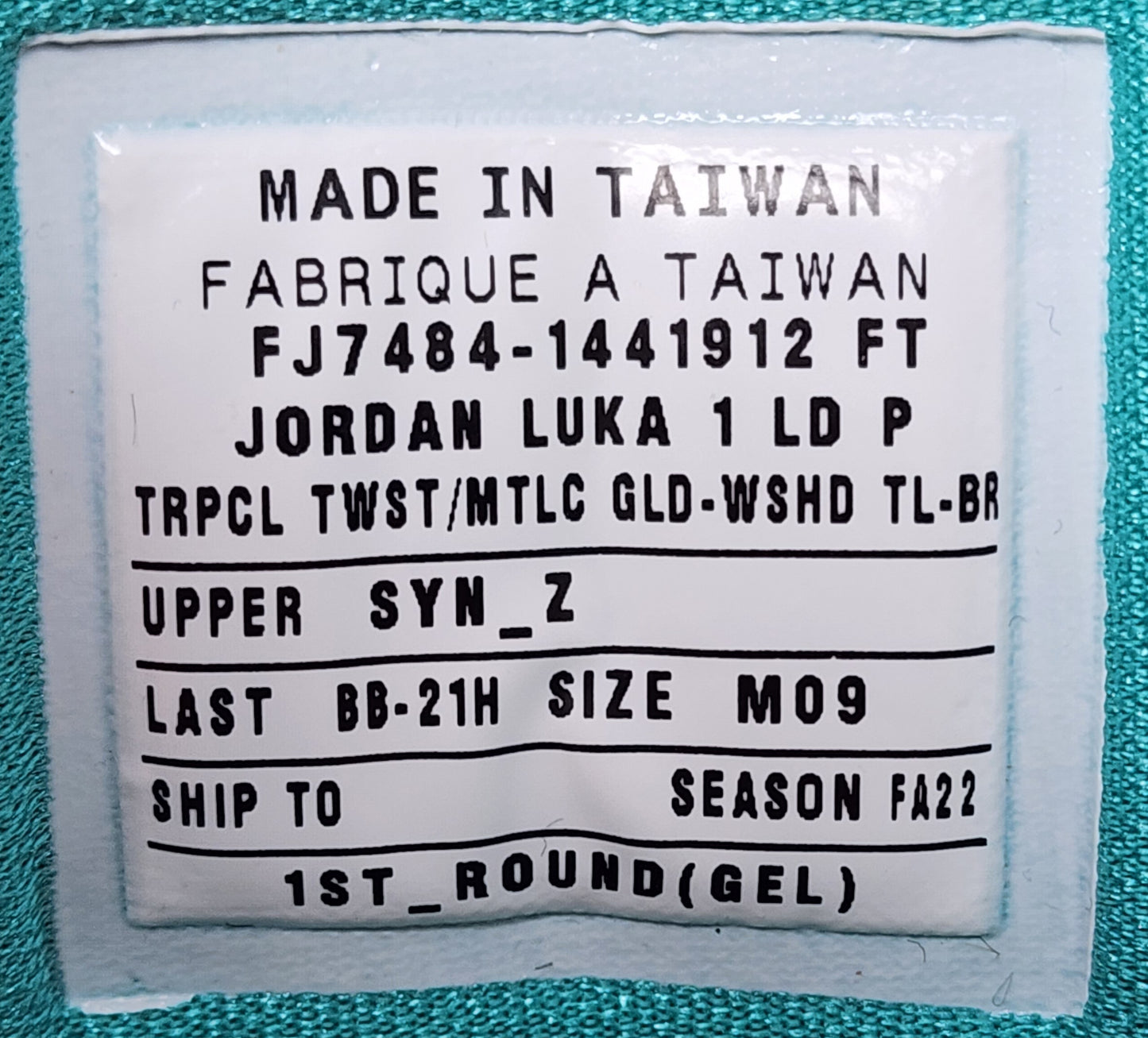 Jordan Luka 1 - Luka Doncic "Tropical Twist" PE