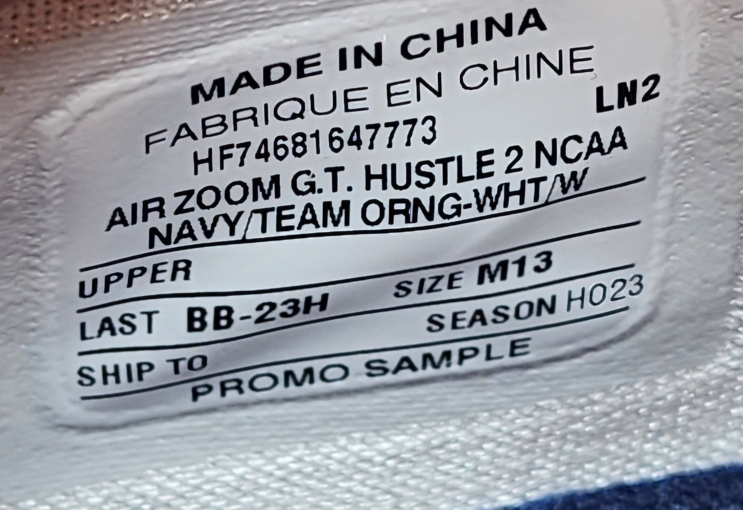 Nike G.T. Hustle 2 - UVA Cavaliers PE