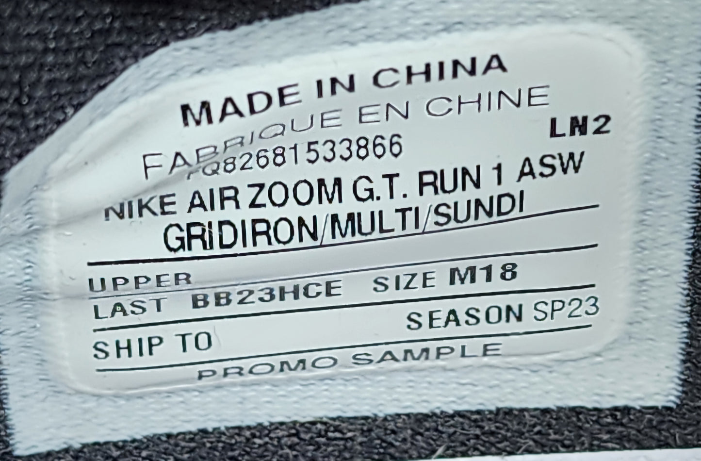 Nike Air Zoom G.T. Run - Kevin Love "All Star Weekend" PE