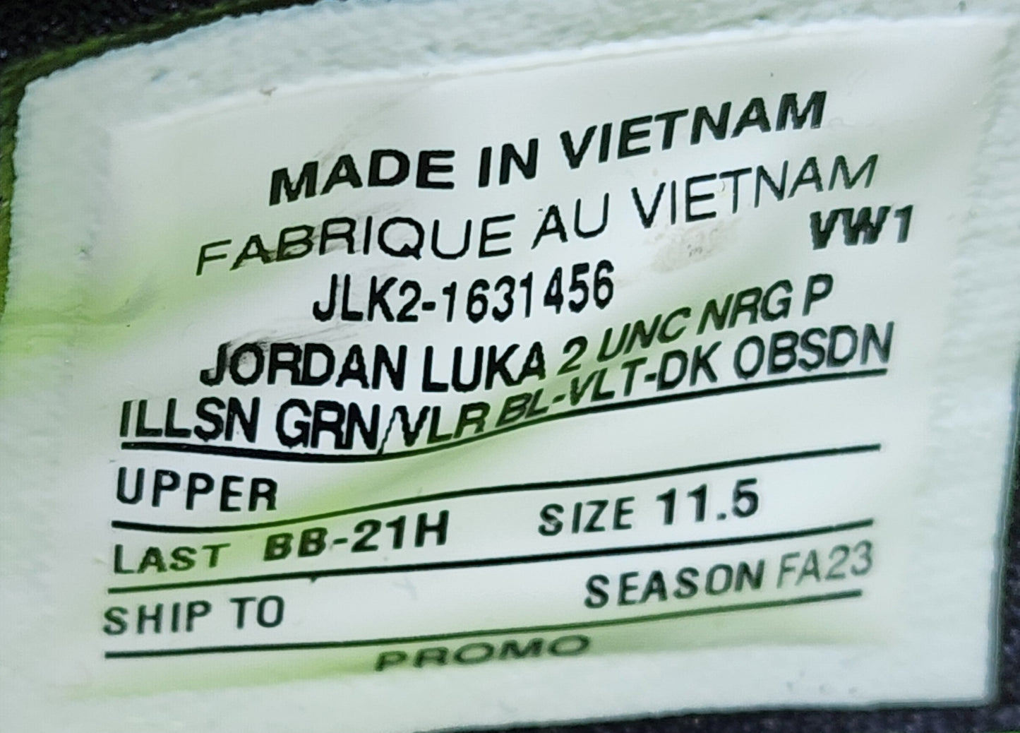 Jordan Luka 2 - UNC Tar Heels "Origin Story" PE