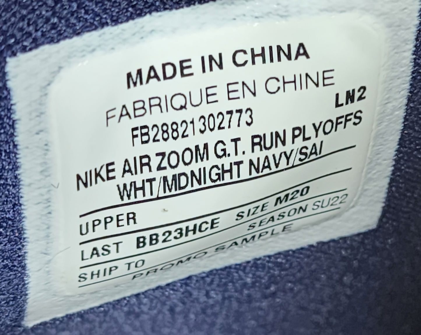 Nike Zoom G.T. Run - Rudy Gobert Utah Jazz "Playoffs" PE