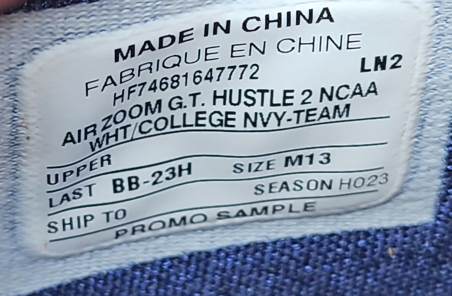 Nike G.T. Hustle 2 - UVA Cavaliers PE