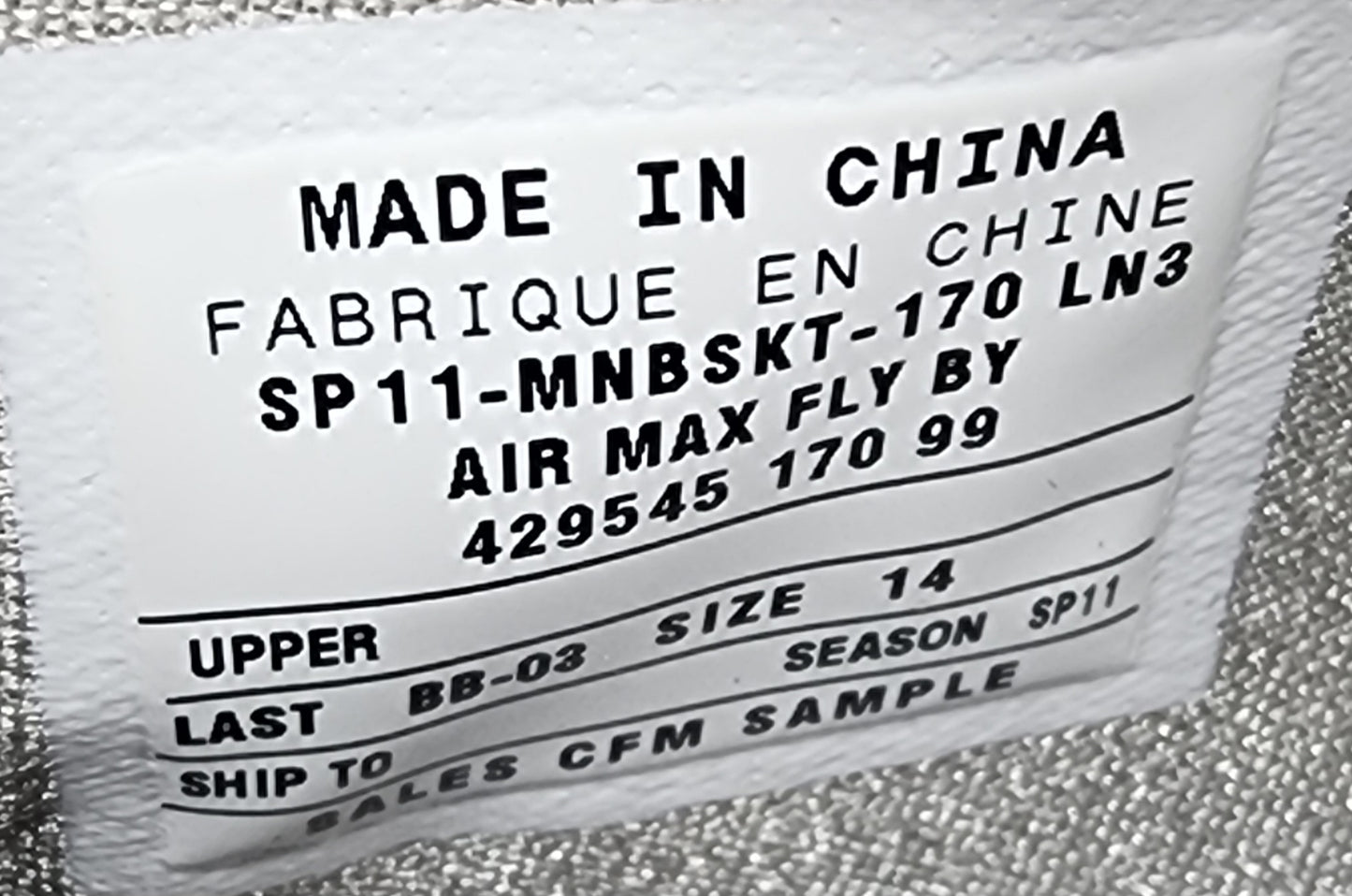 Nike Air Max Fly By - Manu Ginobili San Antonio Spurs PE