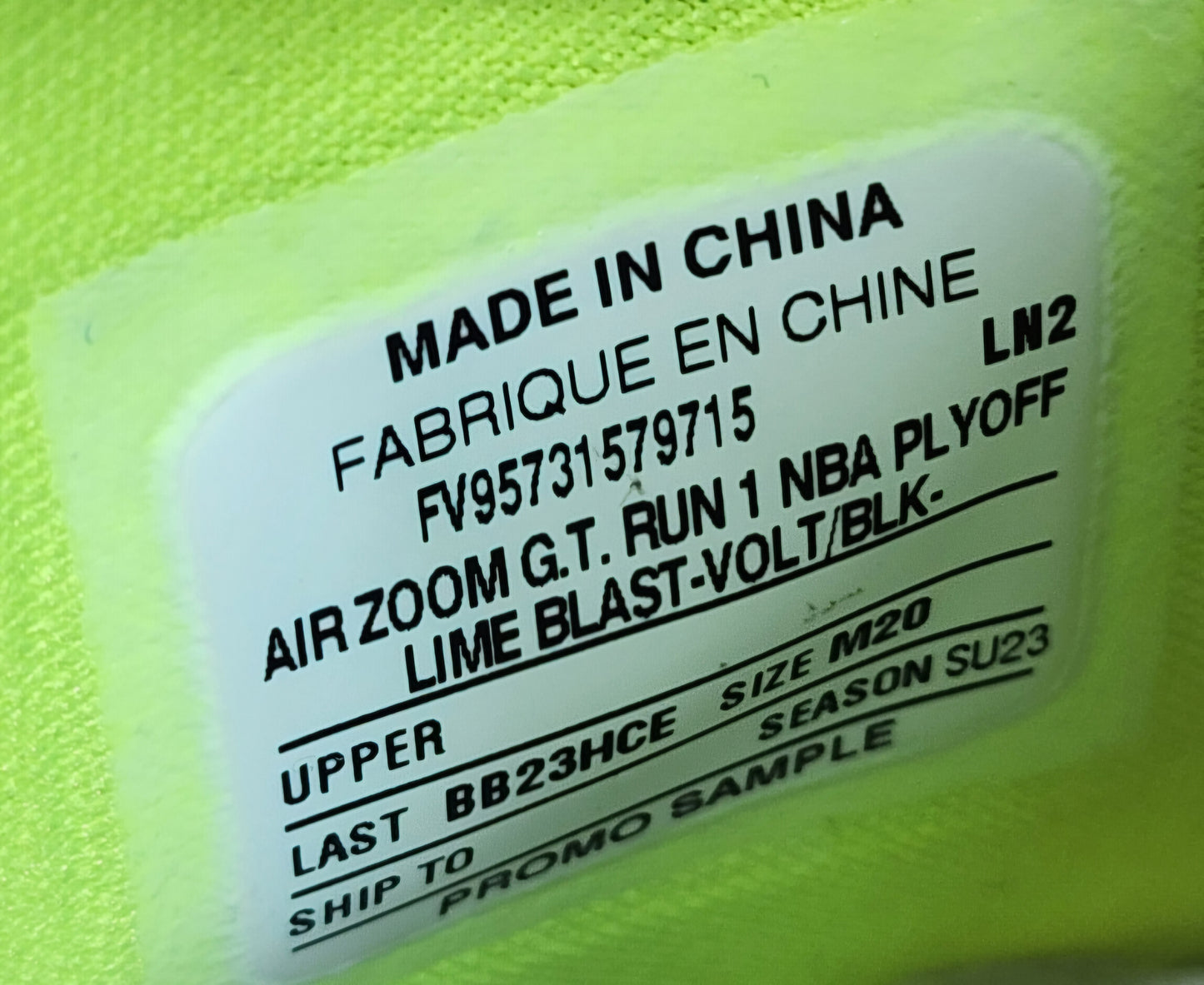 Nike Zoom G.T. Run - Rudy Gobert Minnesota Timberwolves "Playoffs" PE