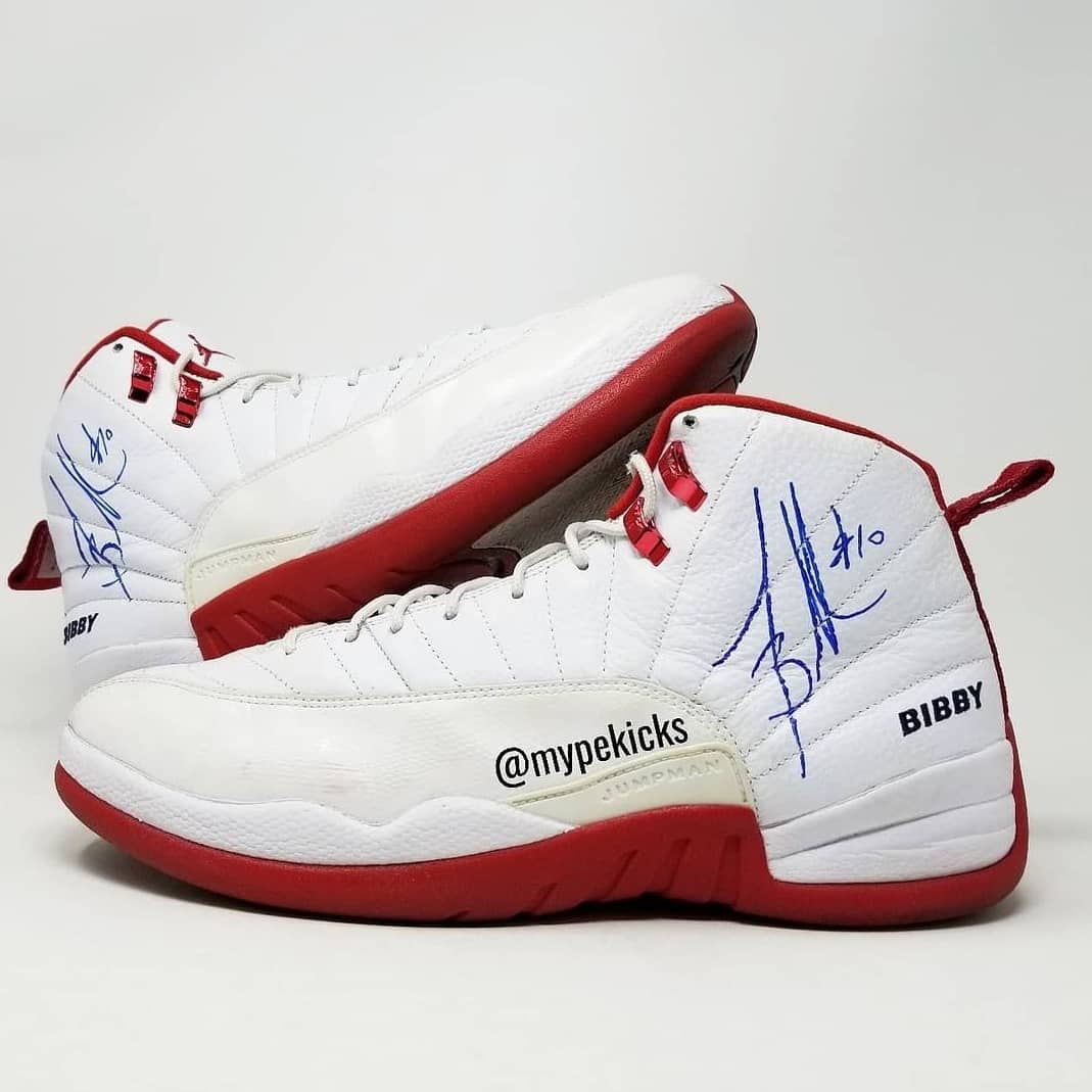 Jordan 12 Mike Bibby Hawks Player Exclusive