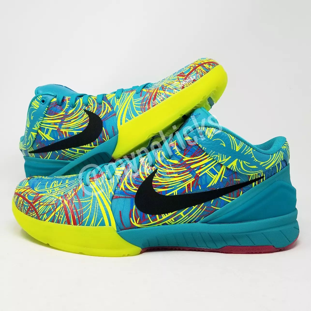 Nike Kobe 4 Wizenard Malik Monk Hornets Player Exclusive