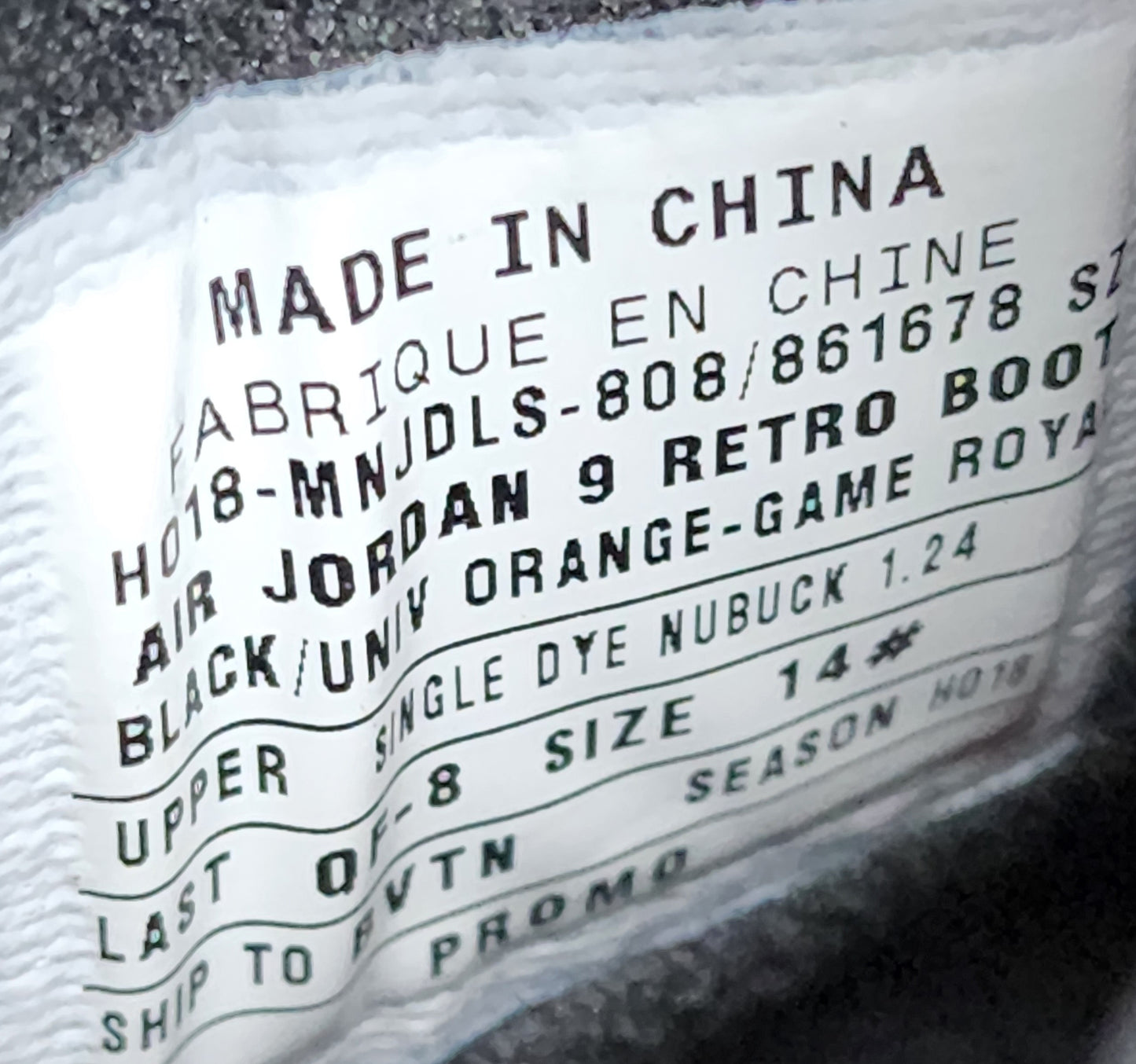 Air Jordan 09 Retro Boots - Florida Gators PE