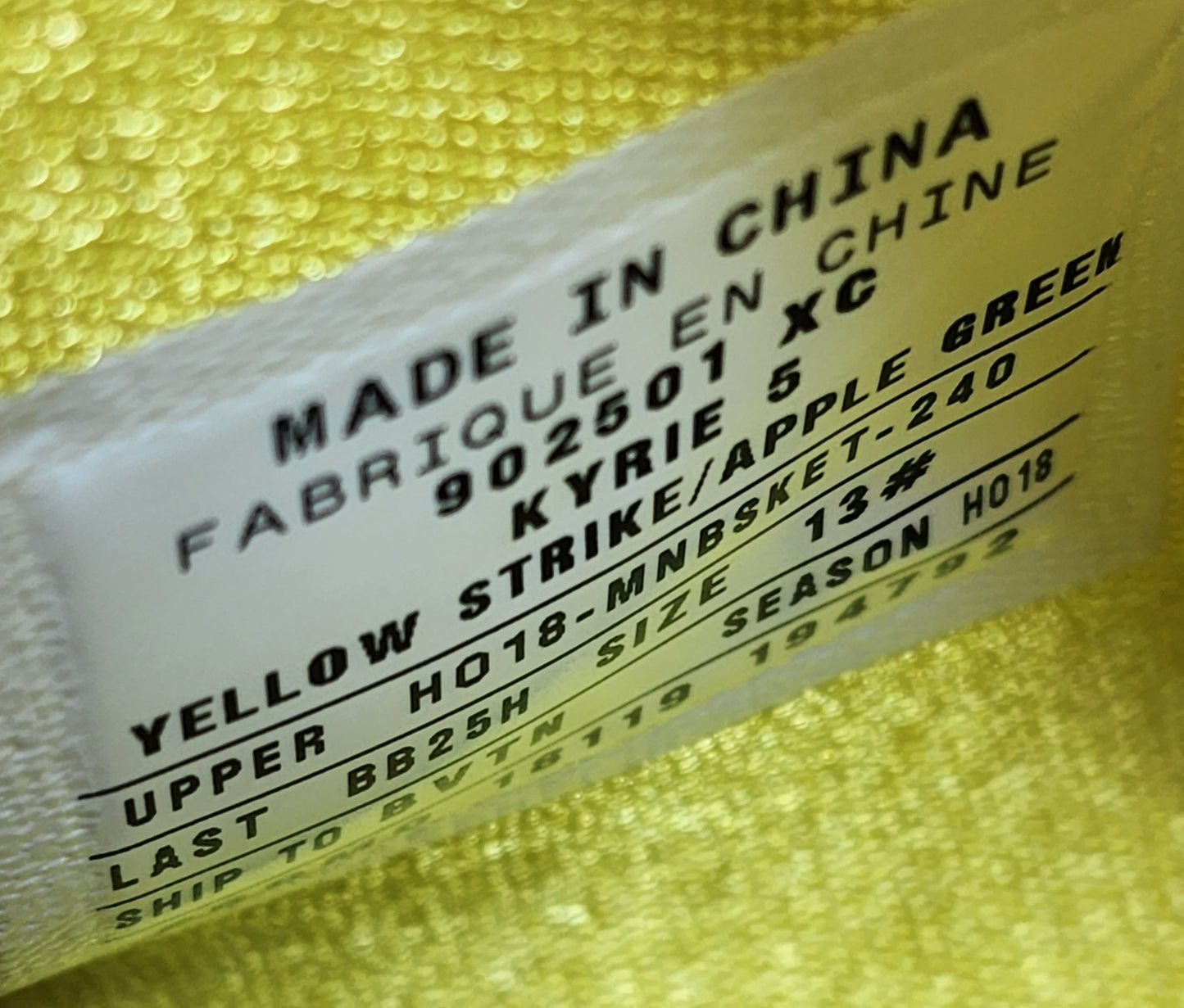 Nike Kyrie 5 - Oregon Ducks PE