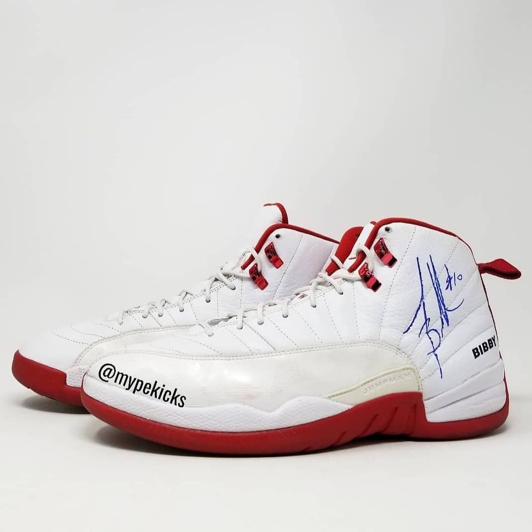 Jordan 12 Mike Bibby Hawks Player Exclusive