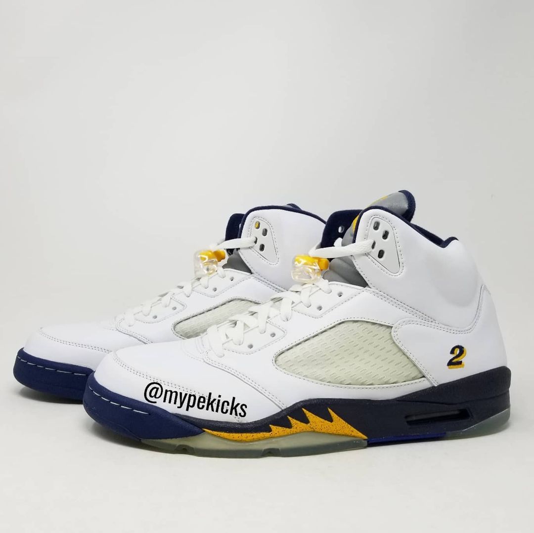 Air Jordan 05 Retro - Mickael Pietrus Golden State Warriors PE