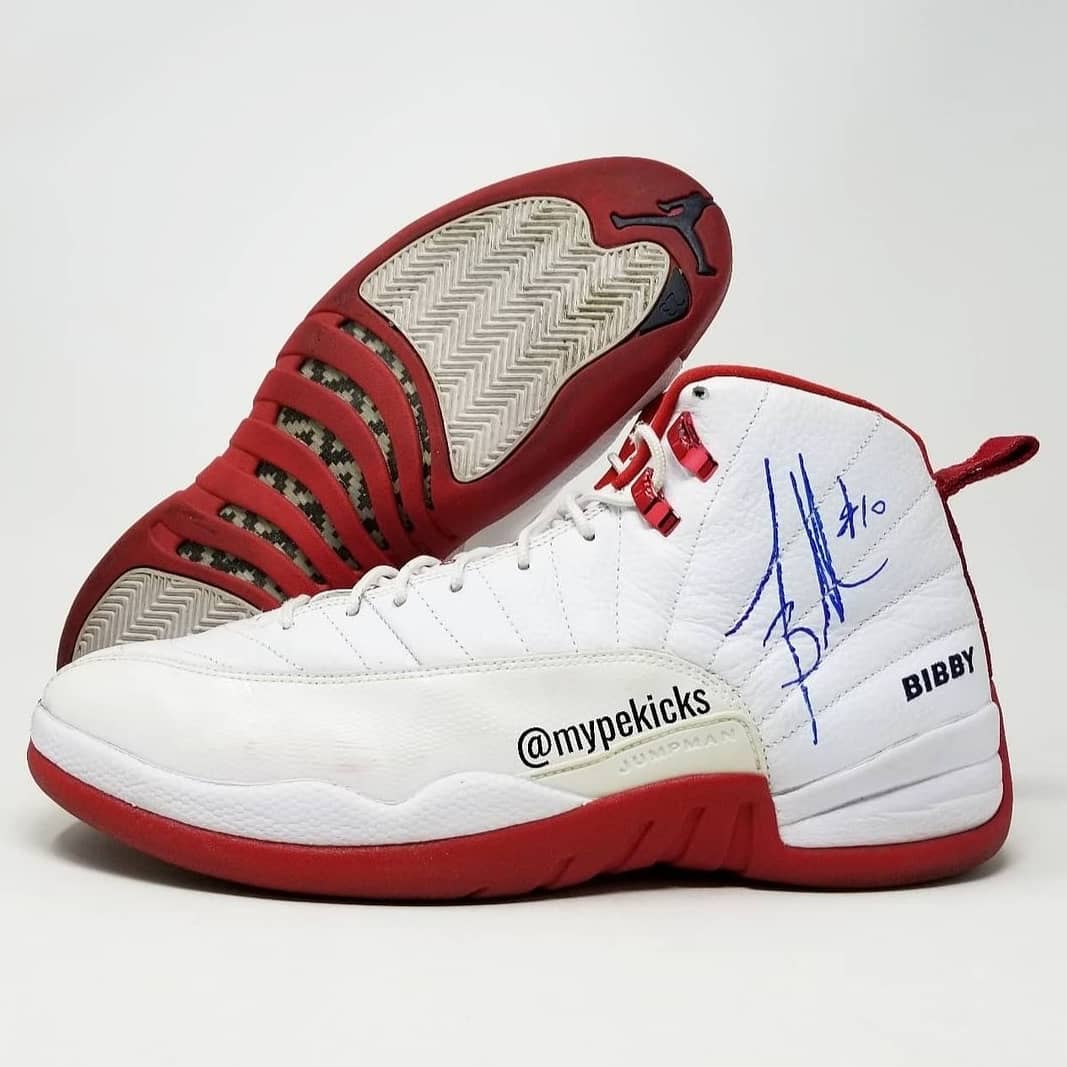 Jordan 12 Mike Bibby Hawks Player Exclusive