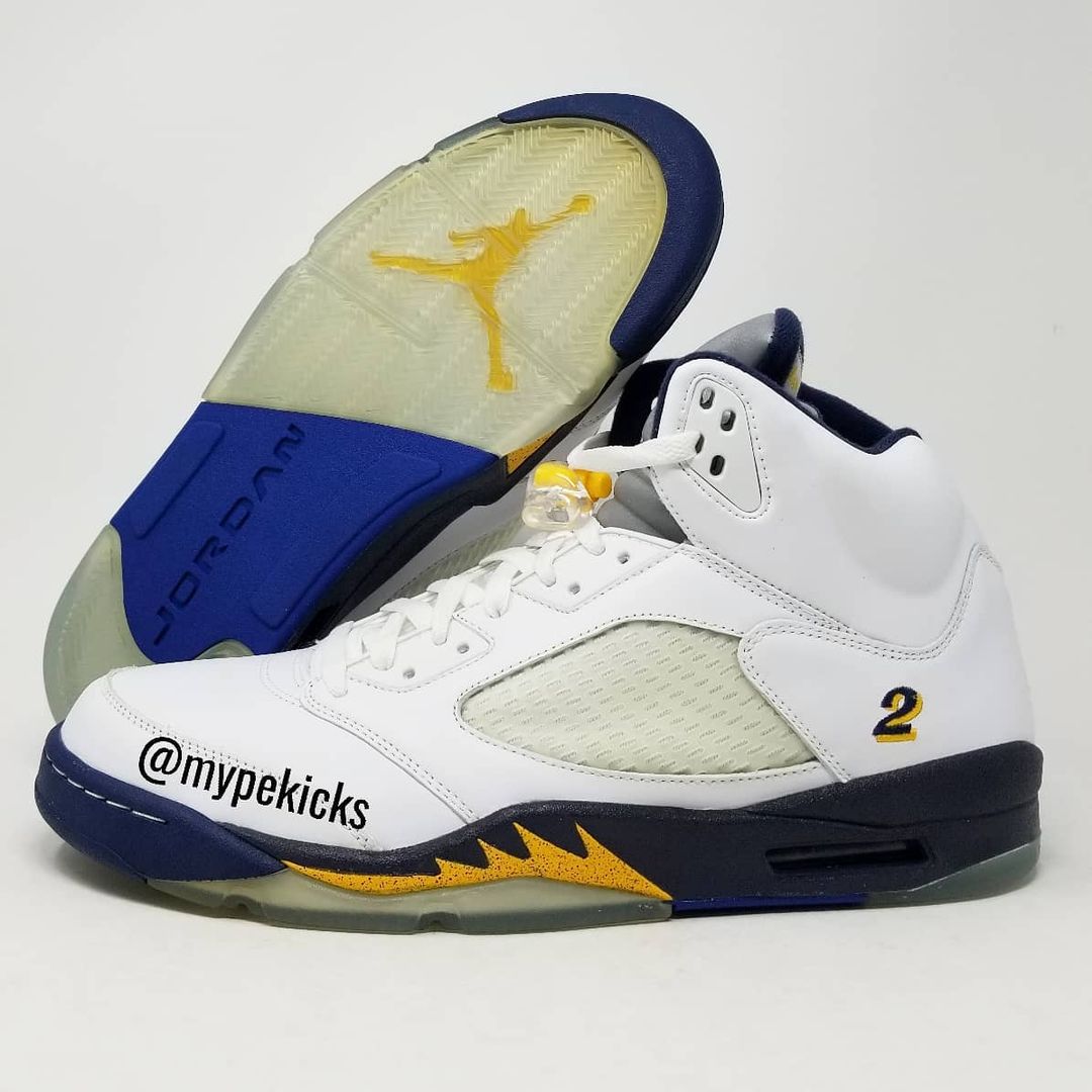Air Jordan 05 Retro - Mickael Pietrus Golden State Warriors PE