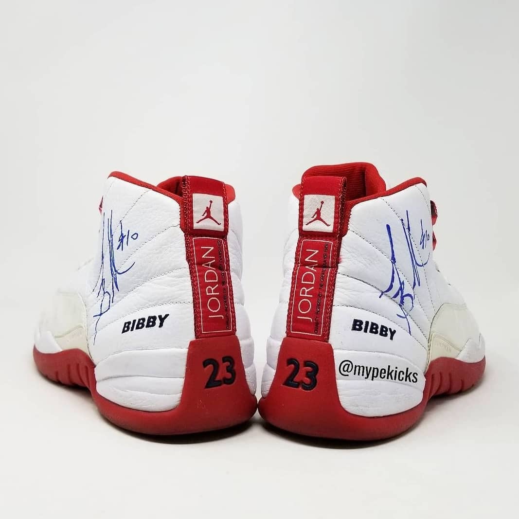 Jordan 12 Mike Bibby Hawks Player Exclusive