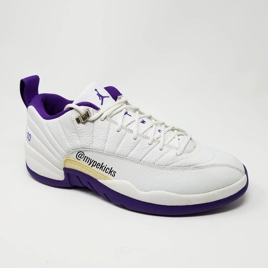 Air Jordan 12 Retro Low - Mike Bibby Sacramento Kings PE