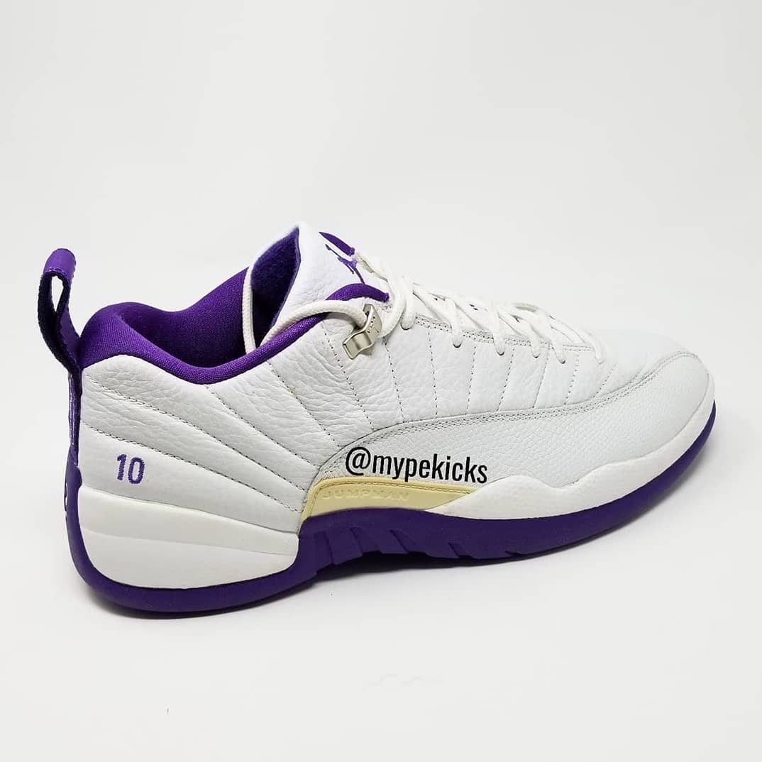 Air Jordan 12 Retro Low - Mike Bibby Sacramento Kings PE